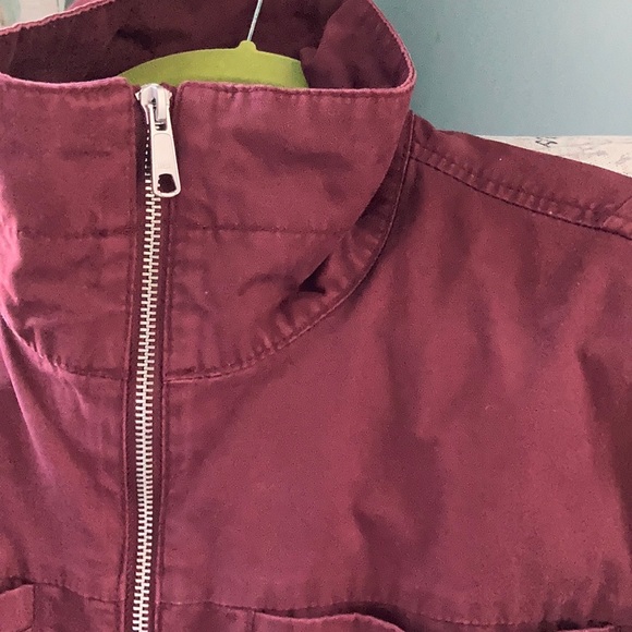 Old navy coat burgundy - Picture 7 of 9
